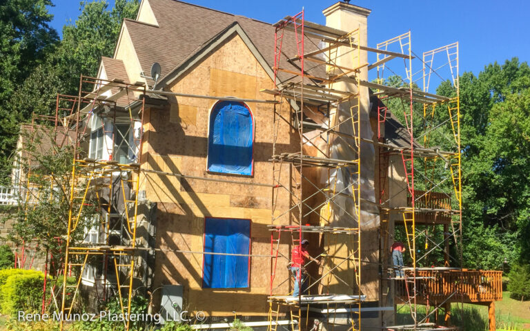 Stucco remediation, contractor, specialist in Walingford PA19086-23