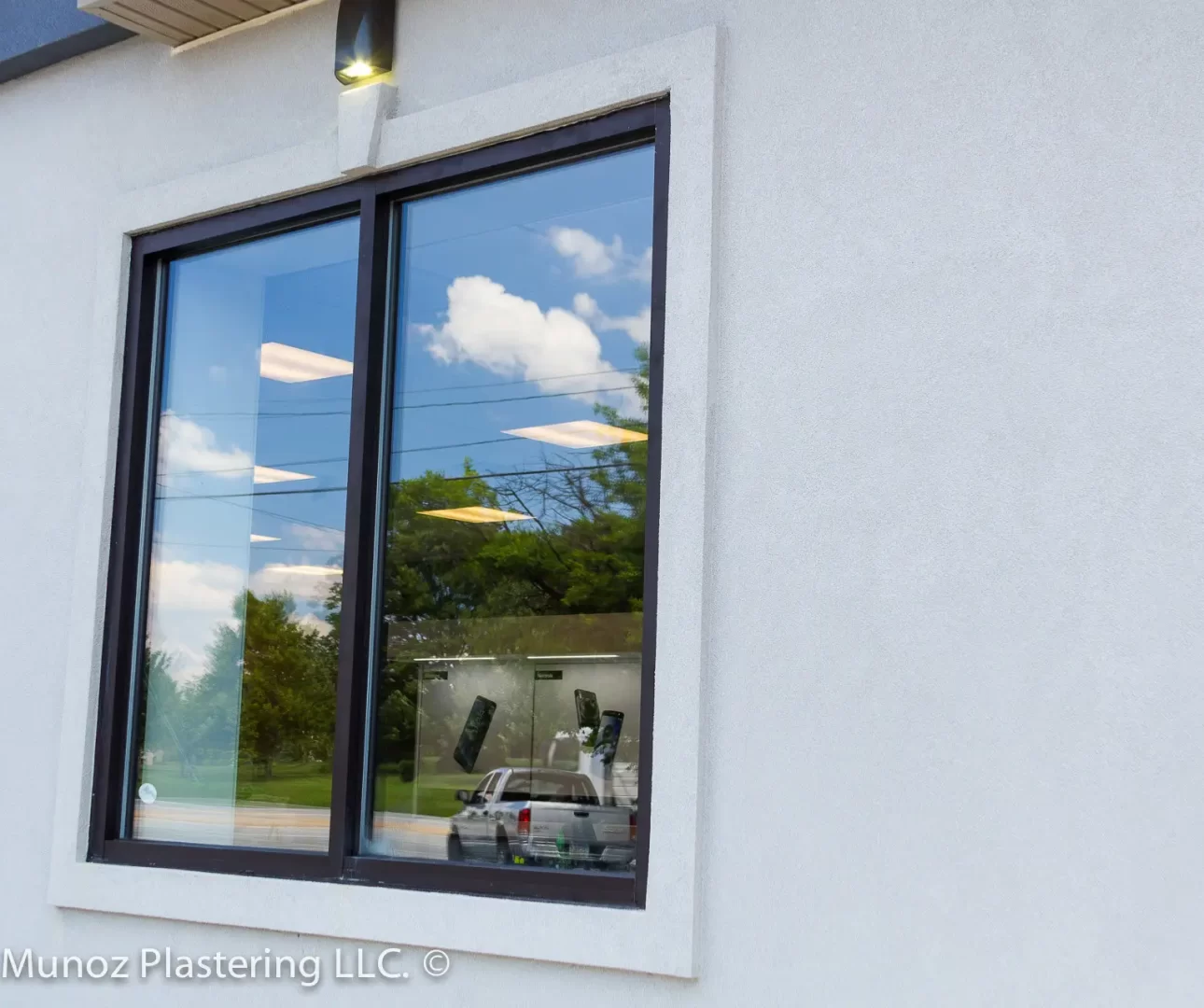 3 coat commercial acrylic stucco, west chester PA-15