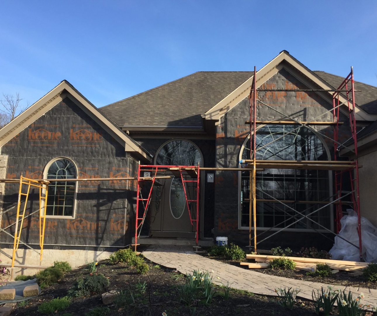 8 Jumbo rain screen complete