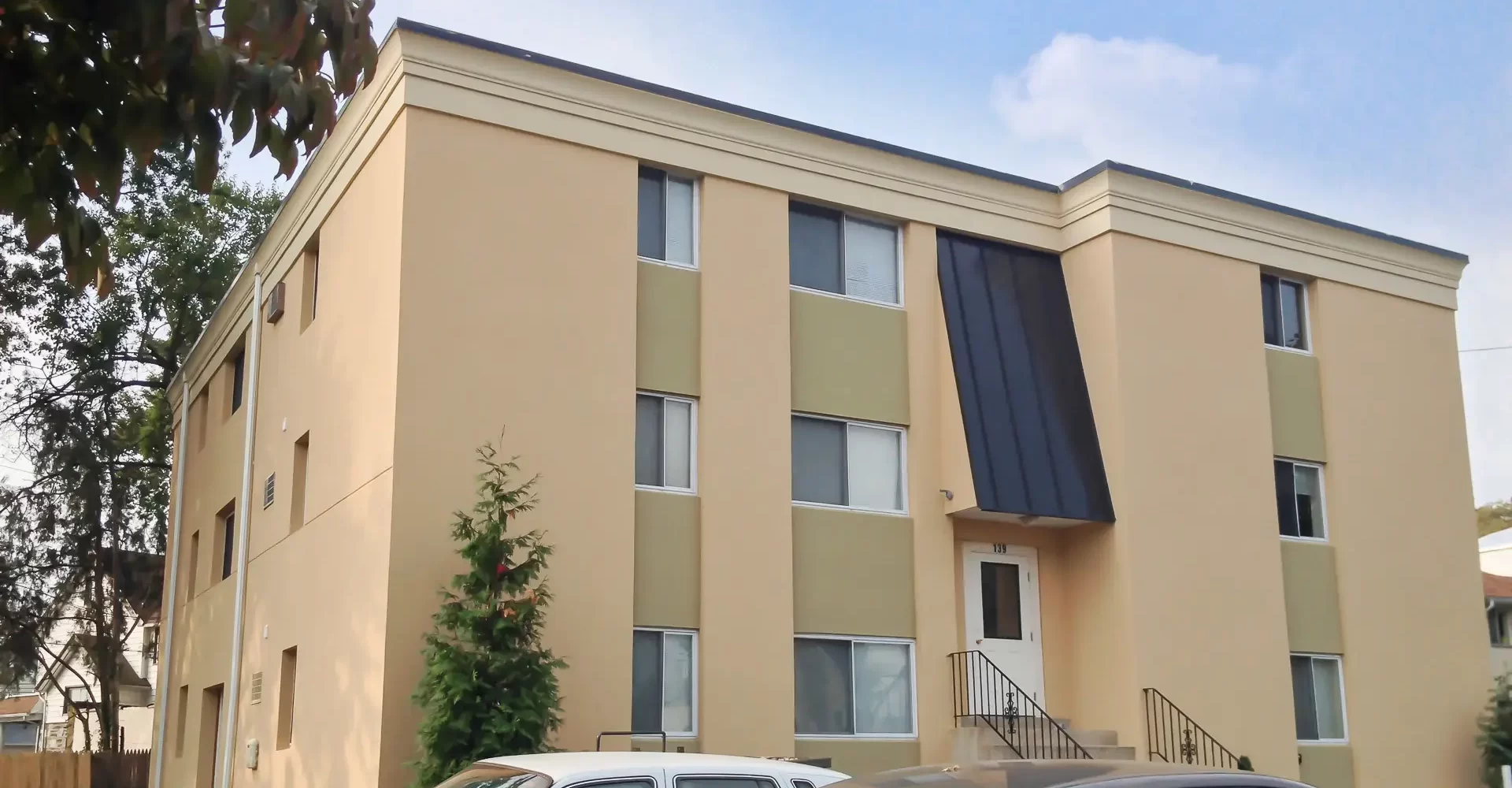acrylic stucco building with a 3 inch EIFS Stucco system fro comfort and energy efficiency