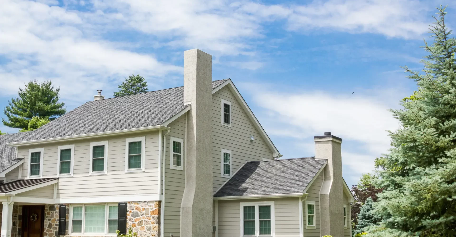 Stucco & Siding Renovation in Wayne PA -3