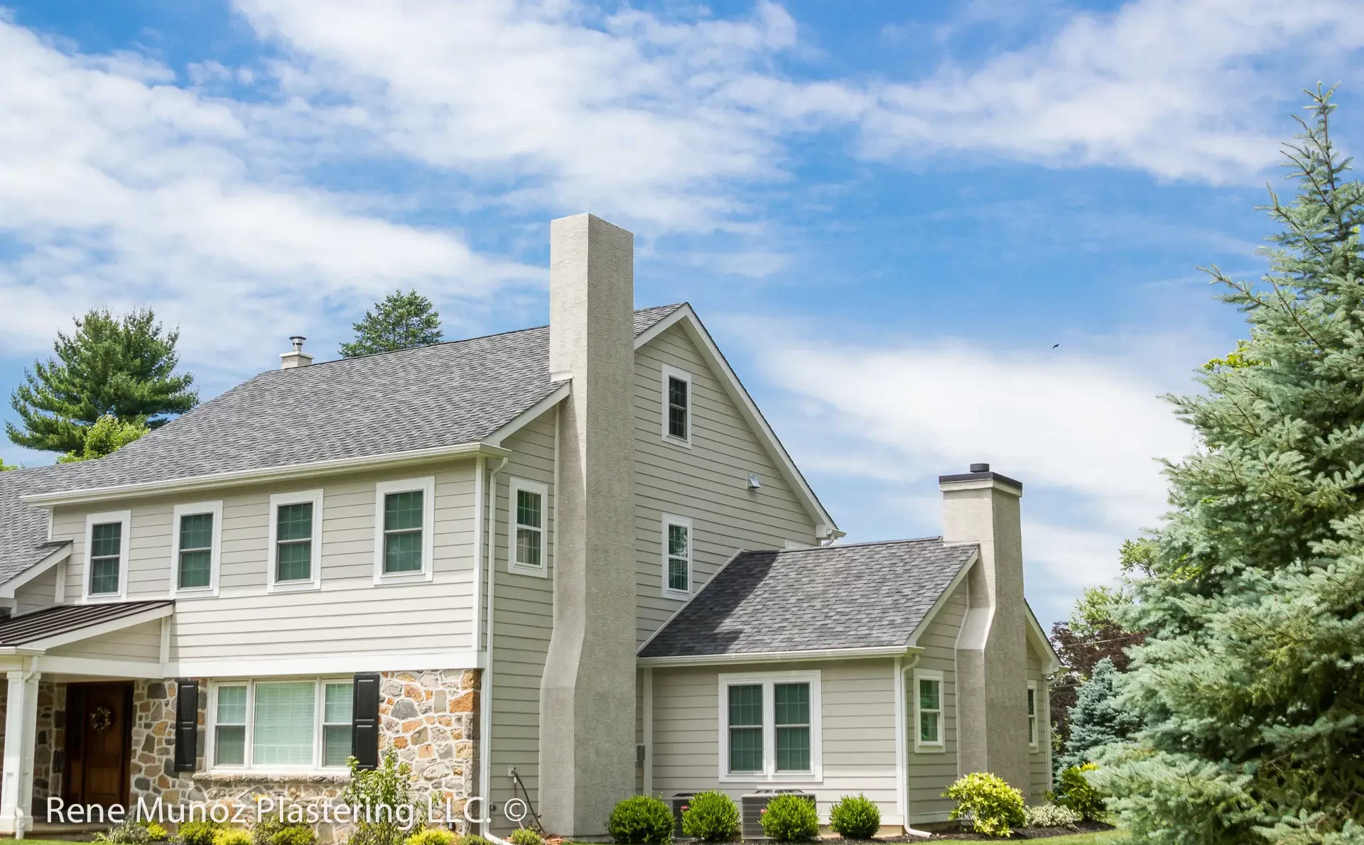 Stucco & Siding Renovation in Wayne PA -3