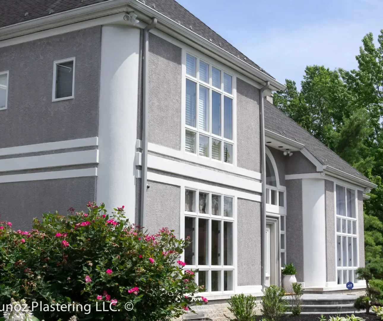 Stucco detail trims, quoins, redidential repair in ambler PA -8