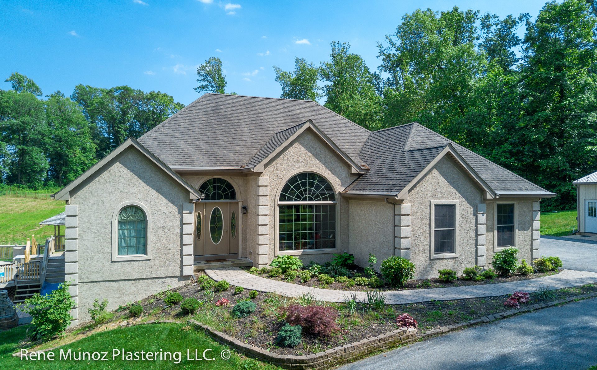 Stucco remediation at coatesville PA 19320-2