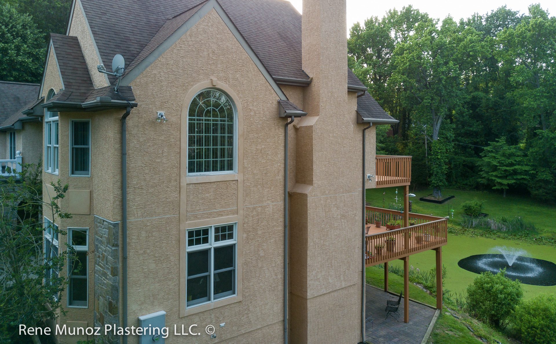 Stucco remediation, contractor, specialist in Walingford PA19086-3