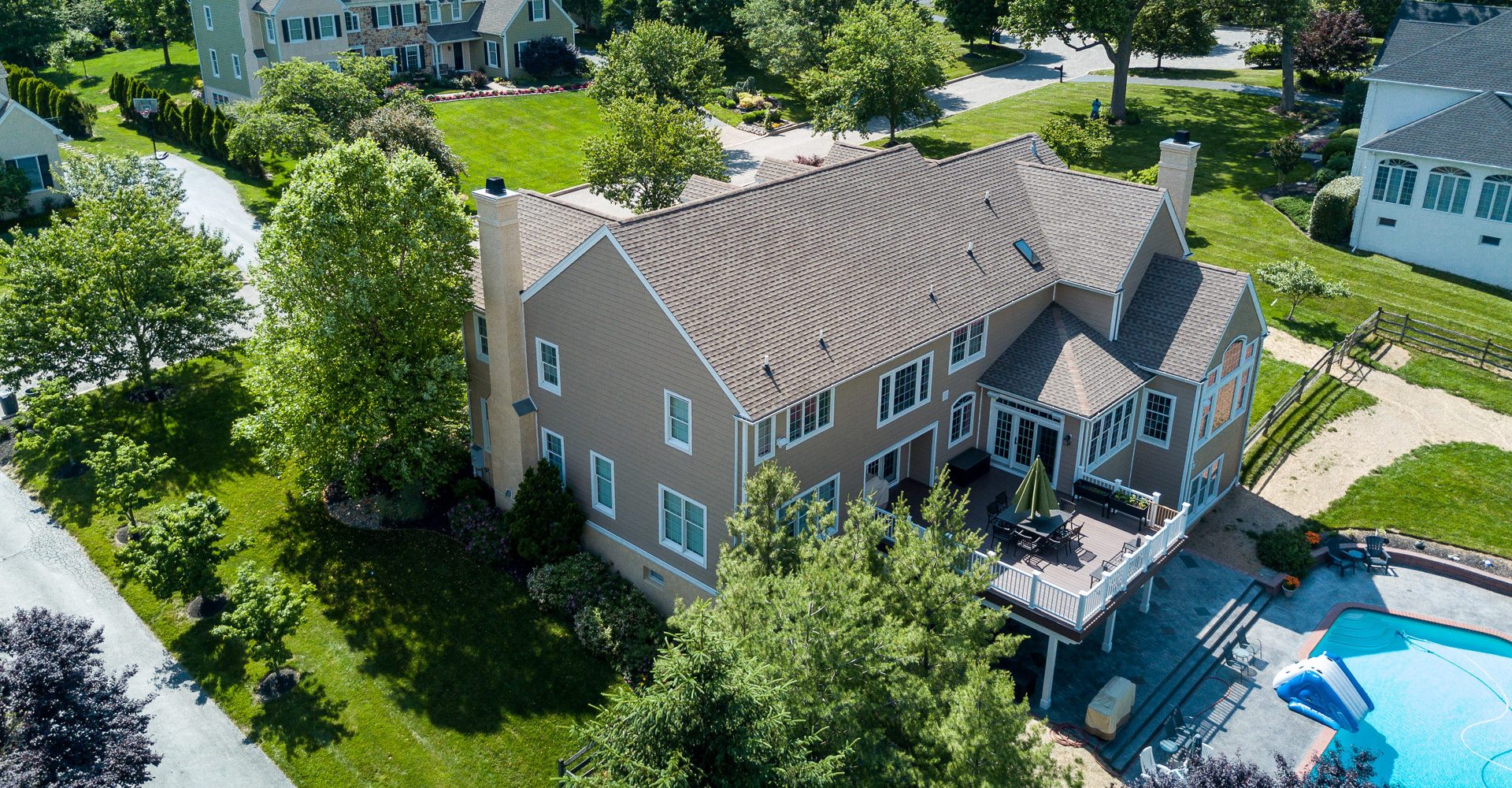 Stucco remediation to siding at West Goshen-5