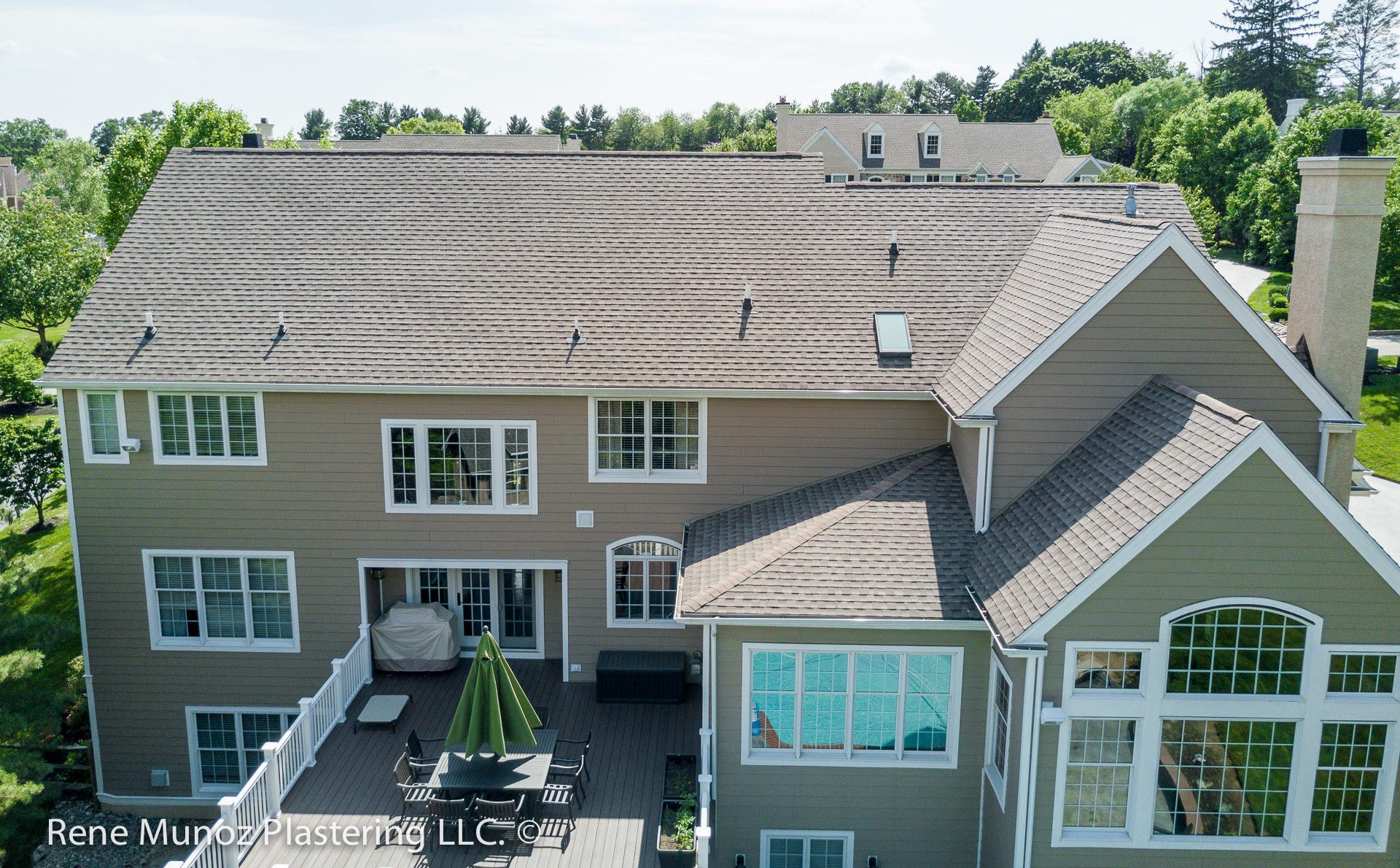 Stucco remediation to siding at West Goshen-6
