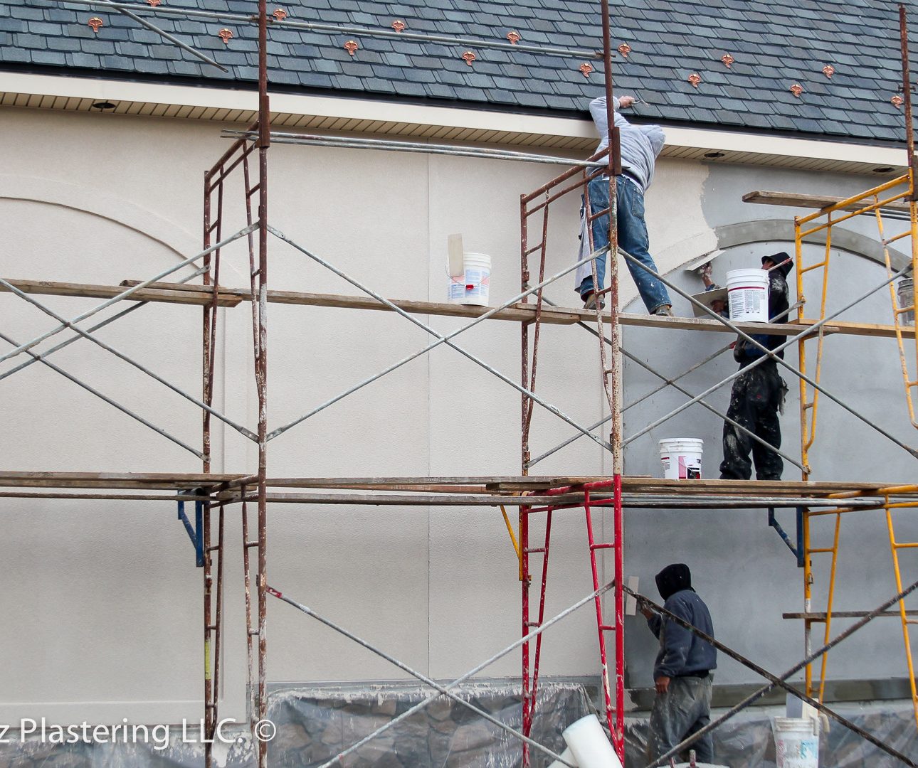 Stucco, stone, contractor, acrylic commercial specialist in North Wales, PA 19454-14