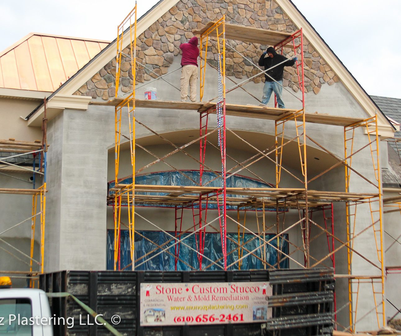 Stucco, stone, contractor, acrylic commercial specialist in North Wales, PA 19454-16