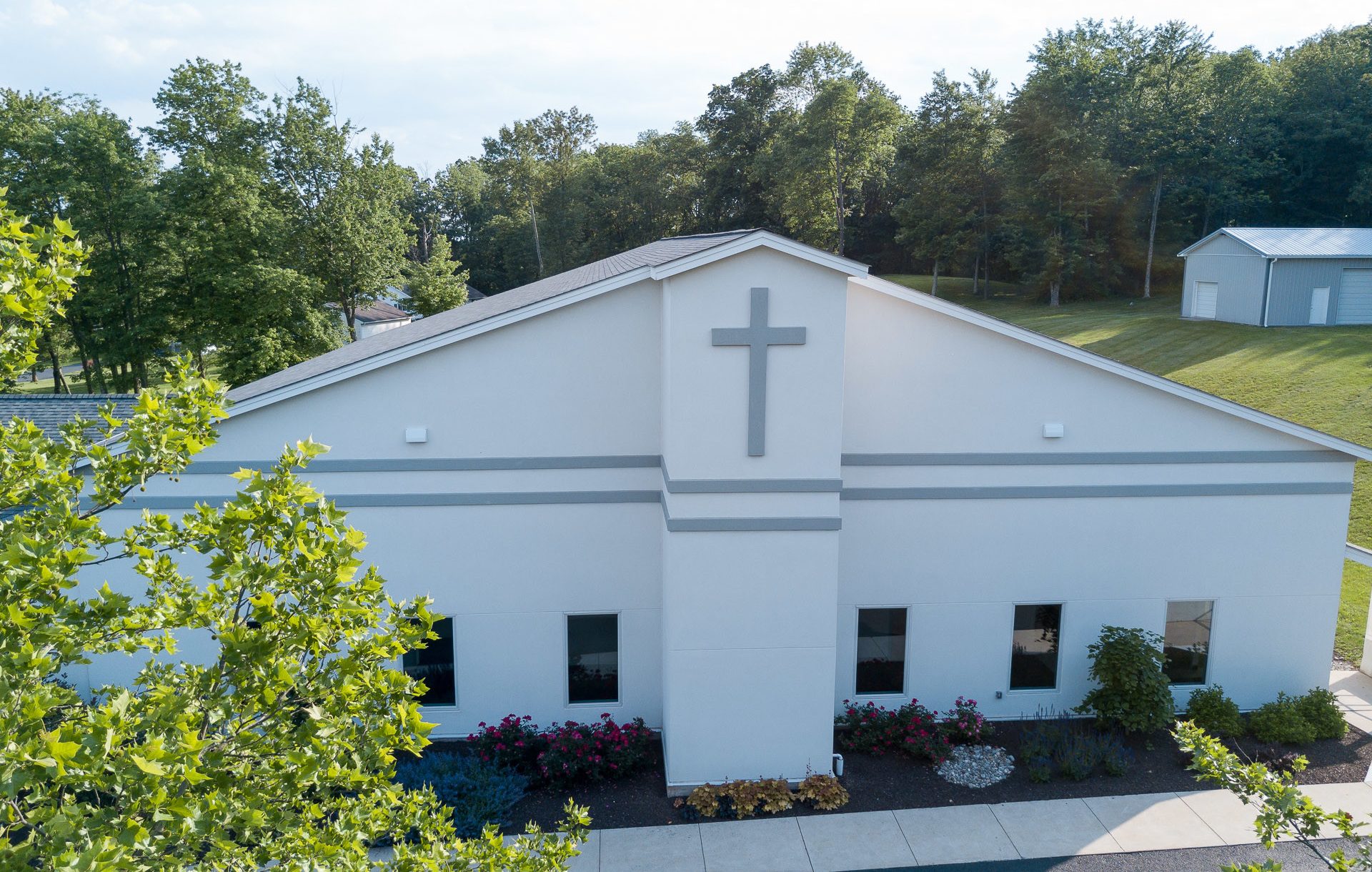 aerial EIFS stucco in telford PA