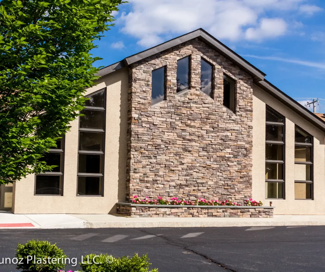 commercial stucco and stone contractor, professional in Adubon PA 19403-2