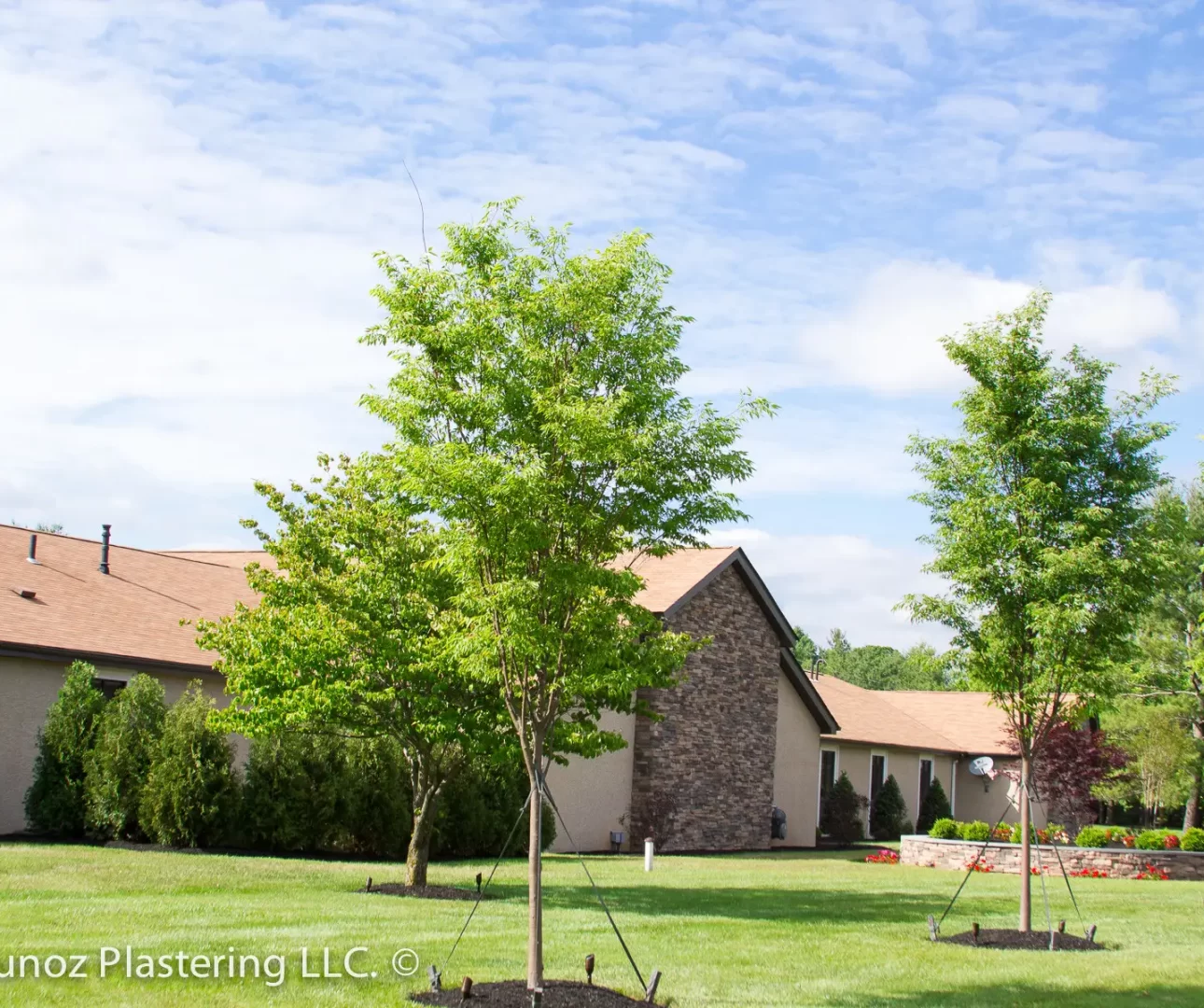 commercial stucco and stone contractor, professional in Adubon PA 19403-8