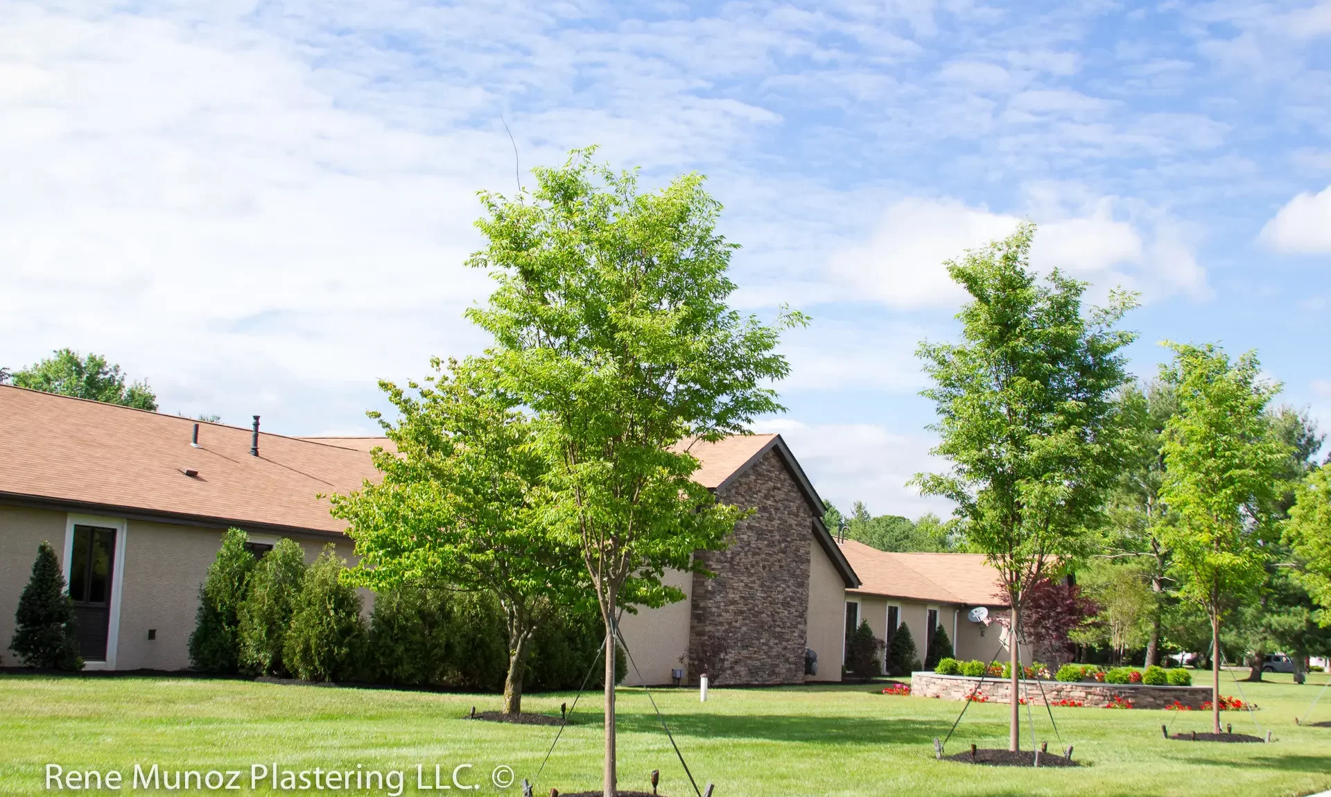 commercial stucco and stone contractor, professional in Adubon PA 19403-8