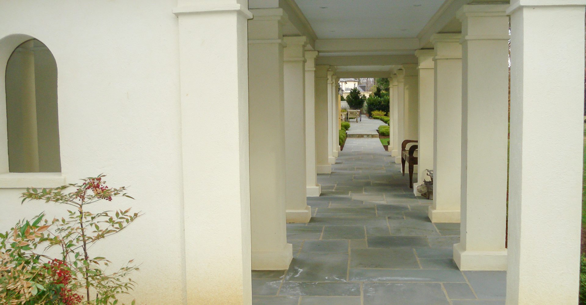 custom stucco pillars corridor, contractor, professional, installer in Villanova, Media PA -16
