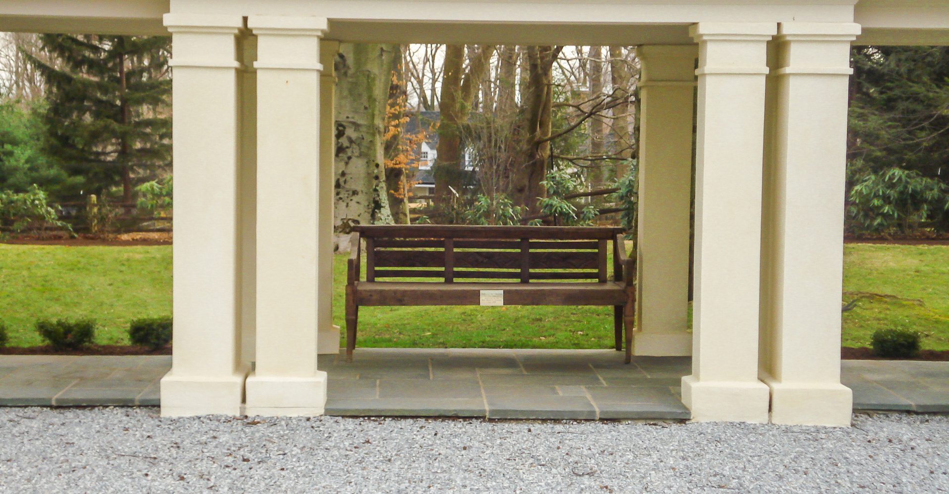 custom stucco pillars corridor, contractor, professional, installer in Villanova, Media PA -2