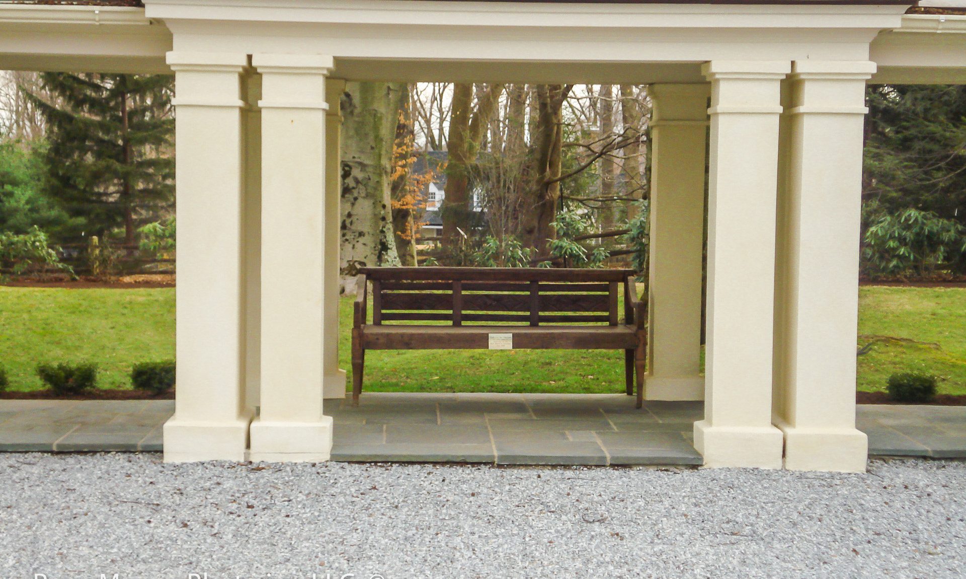 custom stucco pillars corridor, contractor, professional, installer in Villanova, Media PA -2