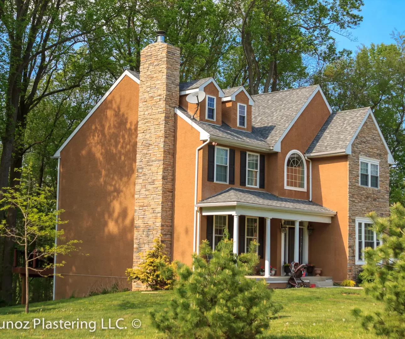 residential stucco and stone contractor, professional in Oxford PA 19363-1