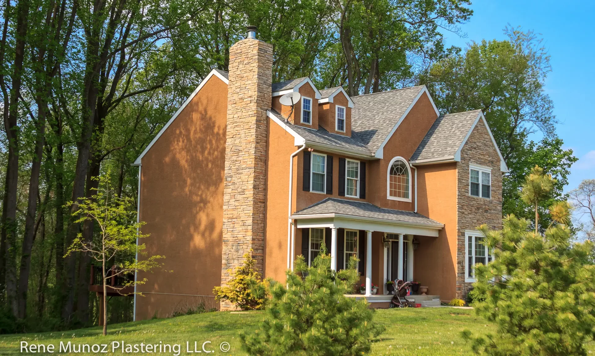 residential stucco and stone contractor, professional in Oxford PA 19363-1