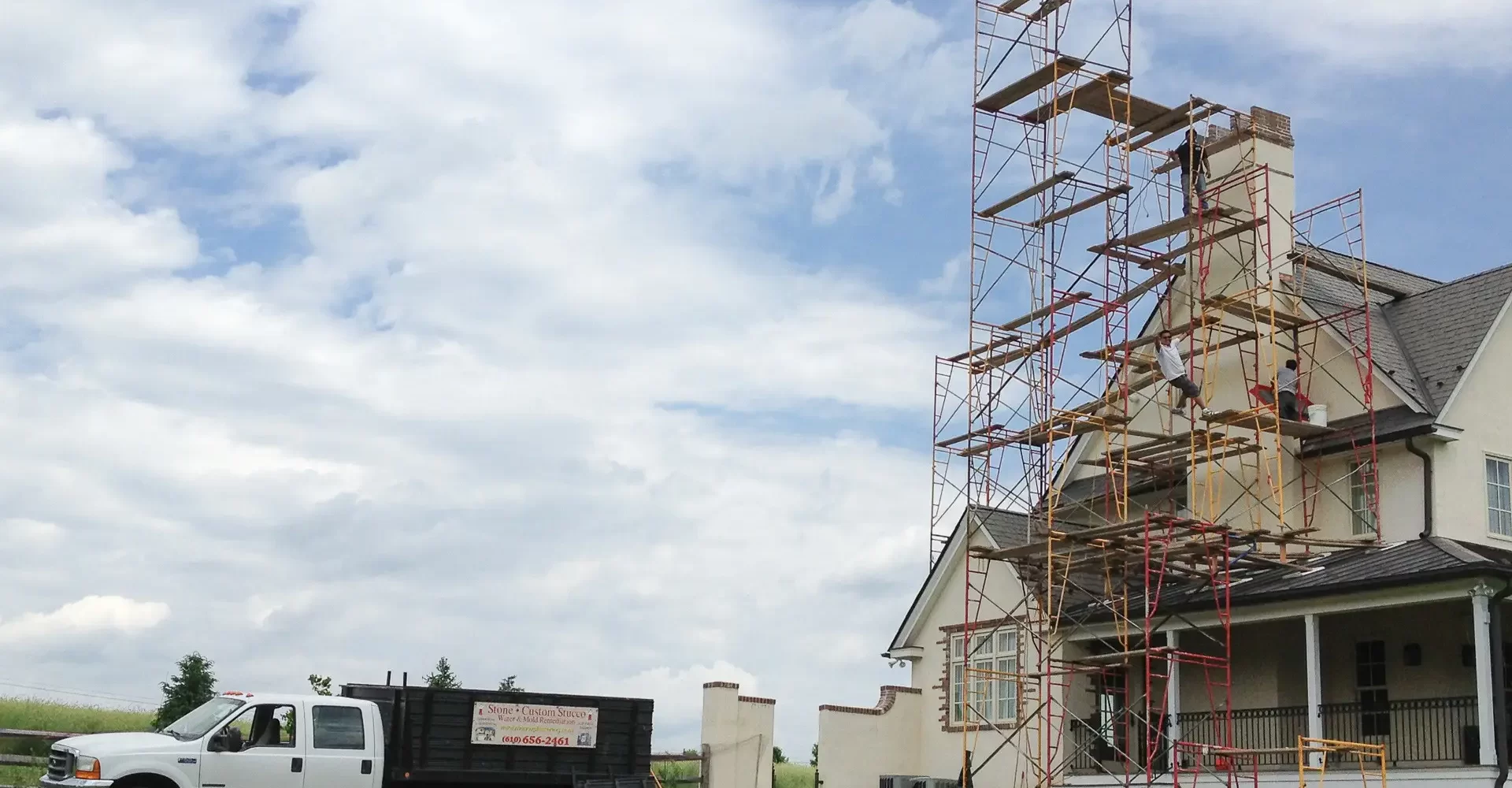 residential stucco and stone contractor, professional in Oxford PA 19363-13