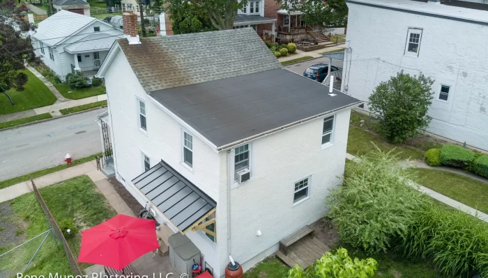 Texture matching a 1900’s stucco