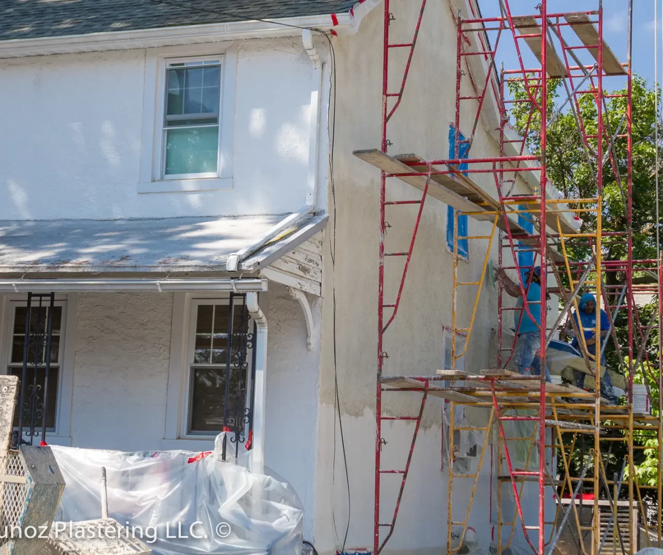 texture match, stucco professional contractor in Phoenixville PA-10